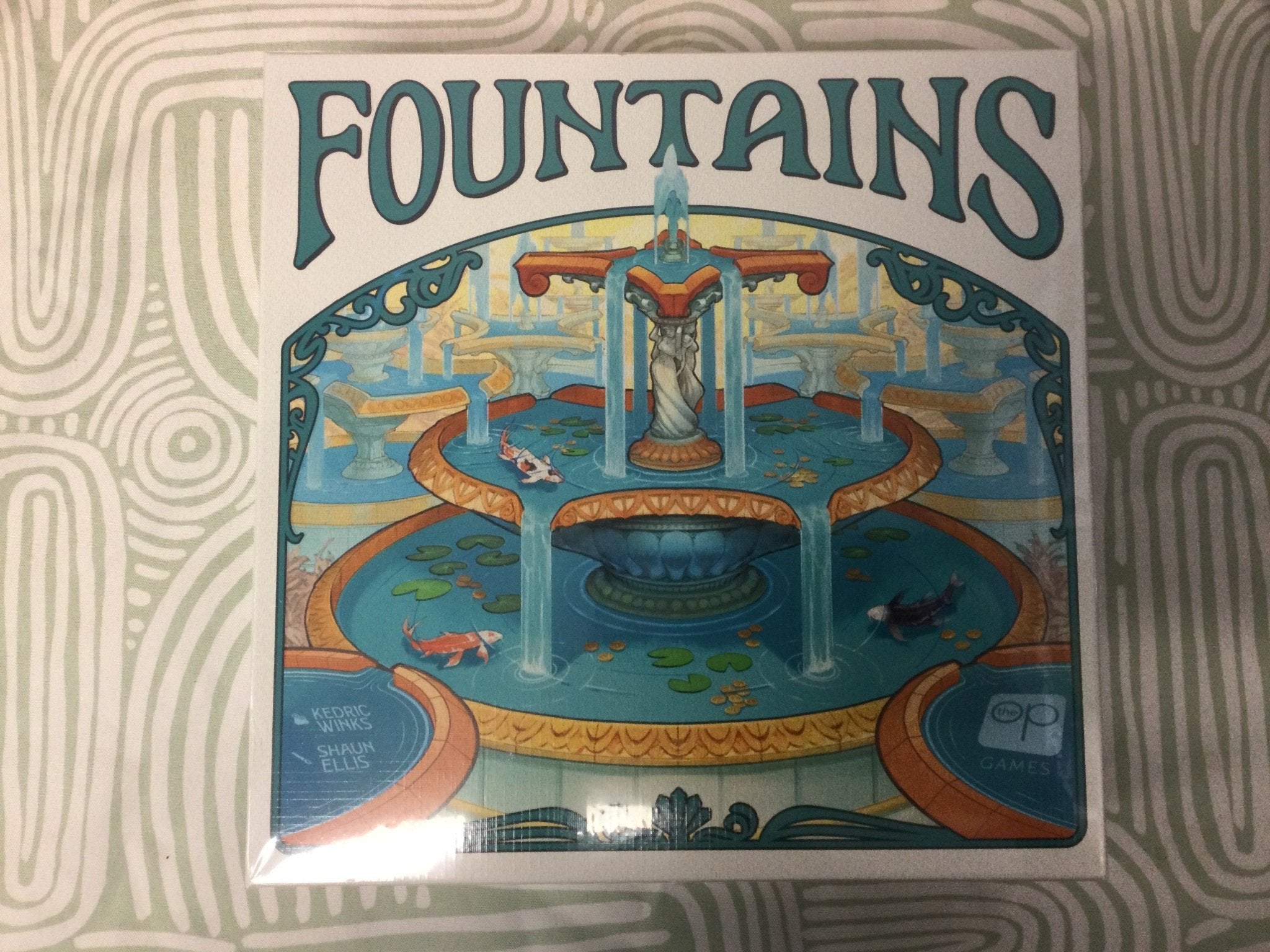 Fountains - WiredVillage Games - USAOPOLY